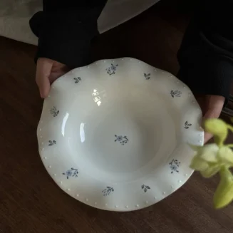 Ceramic by Choi — магазин вінтажної кераміки — Тарілка «Волошка» з високоякісної кераміки.